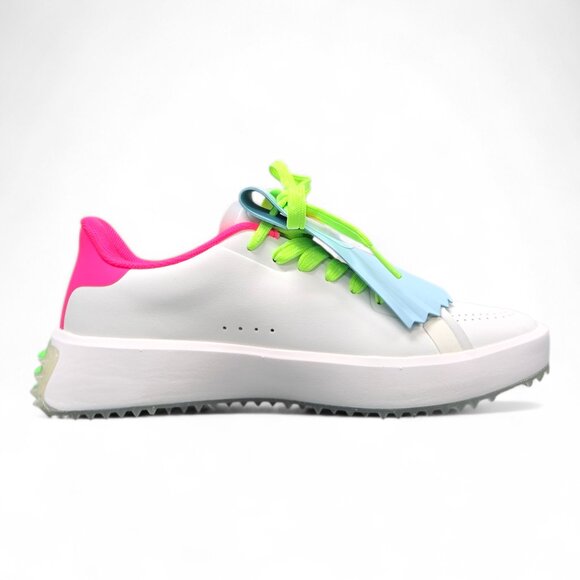 G/Fore Women’s G.112 Kiltie Golf Shoes US 7.5 Multicolor Performance NIB - Picture 2 of 4